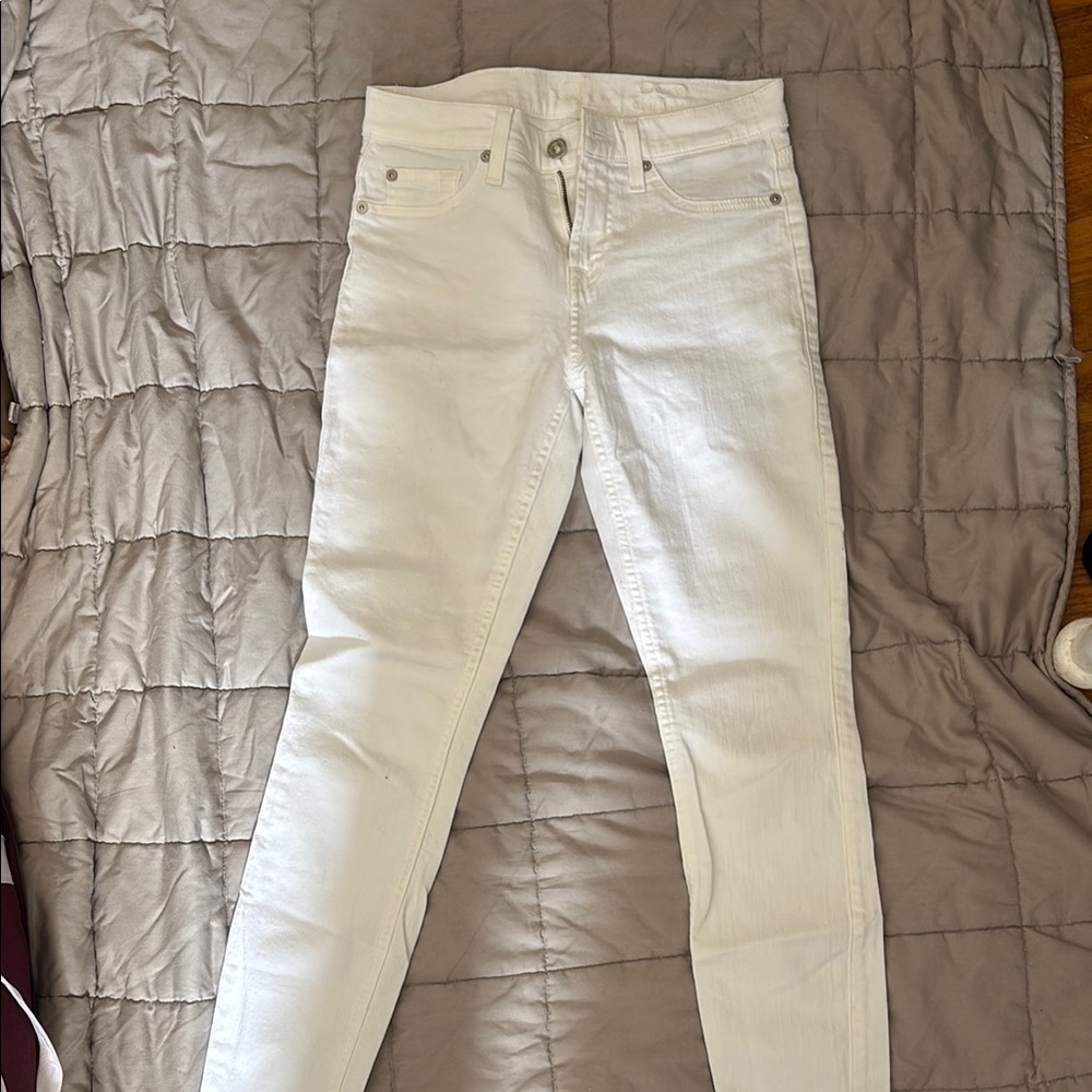 Women's White Jeans